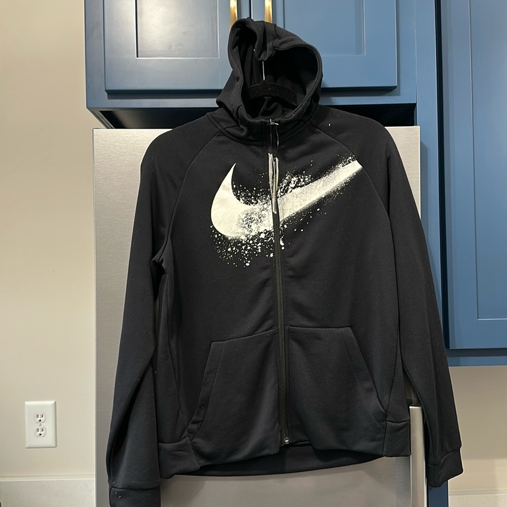 Nike dri-fit zip up hoodie size XL kids